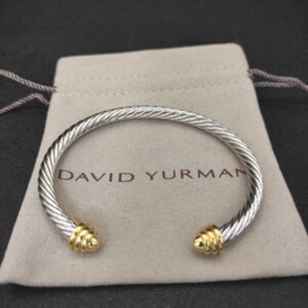 David Yurman 5mm gold round head bracelet